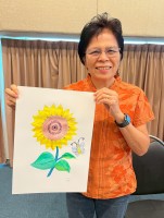 วาดภาพระบายสี ศิลปะด้วยมือวัยเก๋า ครั้งที่ 3