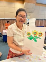 วาดภาพระบายสี ศิลปะด้วยมือวัยเก๋า ครั้งที่ 3
