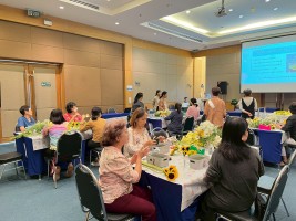 จัดดอกไม้ ต้นไม้มงคล ครั้งที่4