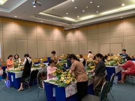 จัดดอกไม้ ต้นไม้มงคล ครั้งที่4