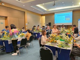 จัดดอกไม้ ต้นไม้มงคล ครั้งที่4