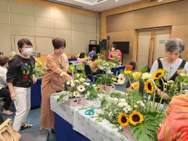 จัดดอกไม้ ต้นไม้มงคล ครั้งที่4