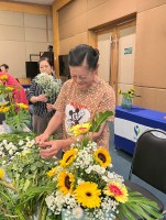 จัดดอกไม้ ต้นไม้มงคล ครั้งที่4