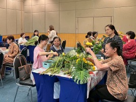 จัดดอกไม้ ต้นไม้มงคล ครั้งที่4