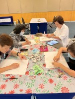 วาดภาพระบายสี ศิลปะด้วยมือวัยเก๋า ครั้งที่ 4