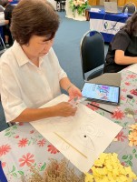 วาดภาพระบายสี ศิลปะด้วยมือวัยเก๋า ครั้งที่ 4