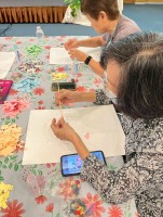 วาดภาพระบายสี ศิลปะด้วยมือวัยเก๋า ครั้งที่ 4