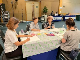 วาดภาพระบายสี ศิลปะด้วยมือวัยเก๋า ครั้งที่ 4