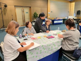 วาดภาพระบายสี ศิลปะด้วยมือวัยเก๋า ครั้งที่ 4