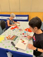 วาดภาพระบายสี ศิลปะด้วยมือวัยเก๋า ครั้งที่ 5