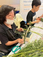 จัดดอกไม้ ต้นไม้มงคล ครั้งที่ 6