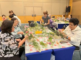 จัดดอกไม้ ต้นไม้มงคล ครั้งที่ 6