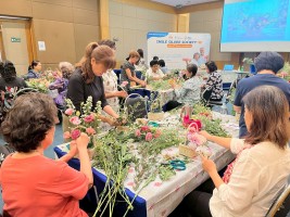 จัดดอกไม้ ต้นไม้มงคล ครั้งที่ 6