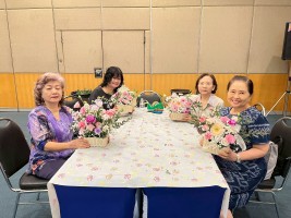 จัดดอกไม้ ต้นไม้มงคล ครั้งที่ 6