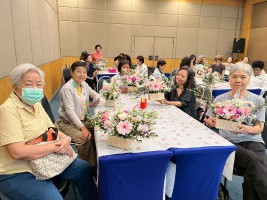 จัดดอกไม้ ต้นไม้มงคล ครั้งที่ 6