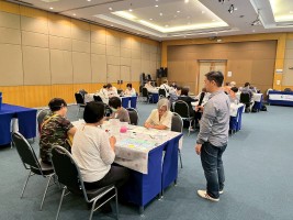 วาดภาพระบายสี ศิลปะด้วยมือวัยเก๋า ครั้งที่ 6