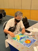 วาดภาพระบายสี ศิลปะด้วยมือวัยเก๋า ครั้งที่ 6