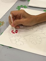 วาดภาพระบายสี ศิลปะด้วยมือวัยเก๋า ครั้งที่ 6