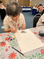 วาดภาพระบายสี ศิลปะด้วยมือวัยเก๋า ครั้งที่ 6