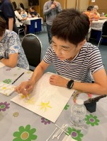 วาดภาพระบายสี ศิลปะด้วยมือวัยเก๋า ครั้งที่ 6